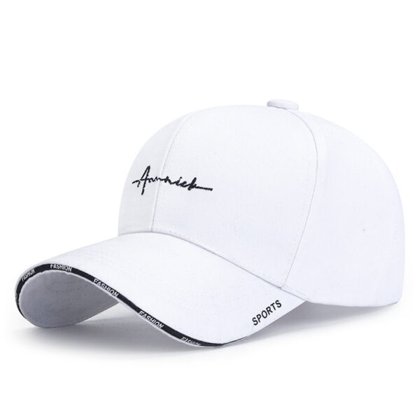 Women's Korean-style Letter Embroidered Peaked Cap Baseball Cap - Image 5