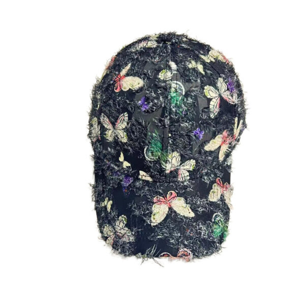 Spring And Summer Korean Fashion Women's Butterfly Baseball Cap - Image 5