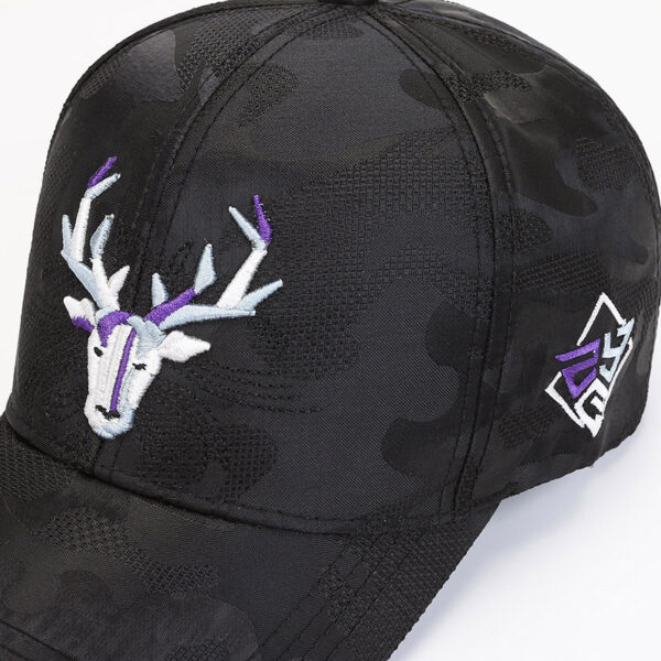 Embroidery Hat Elk Peaked Cap - Image 5
