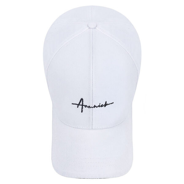 Women's Korean-style Letter Embroidered Peaked Cap Baseball Cap - Image 4